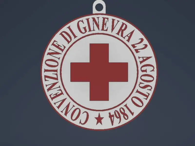 PORTACHIAVI CROCE ROSSA ITALIANA
