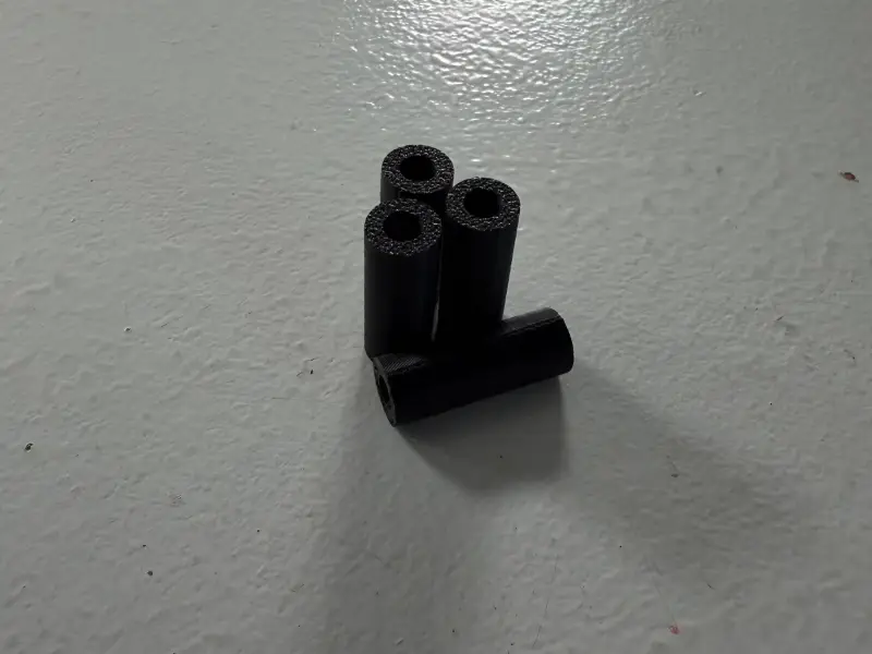 Gewindeloser Abstandshalter 3/8" AD, 1" lang