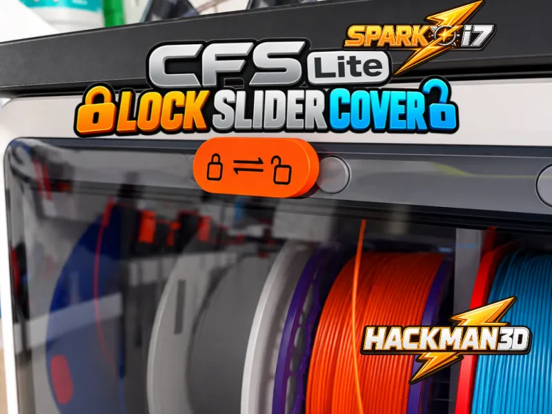 Крышка для ползунков замка CFS Lite – Creality SparkX i7