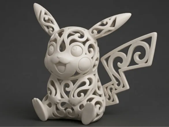 Pikachu de Filigrana Ornamental