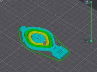 Gyro-Balloon | Multi-Axis Fidget Keychain