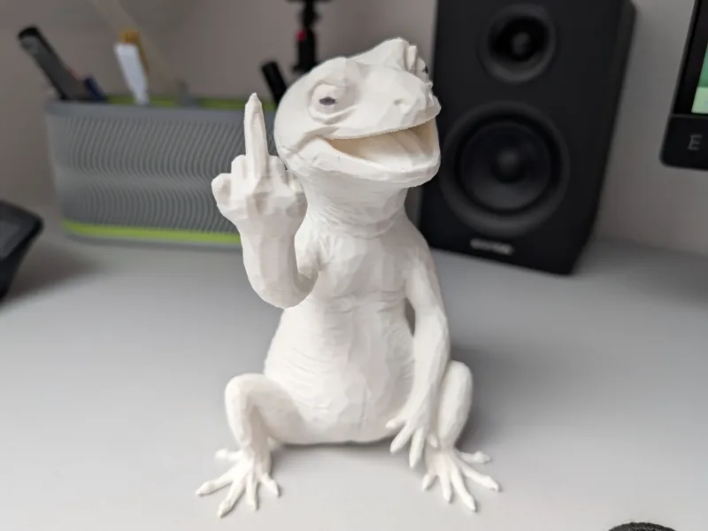 F*CK YOU Gecko // 1 Farbe - 2 Farben - 3 Farben Druckdatei