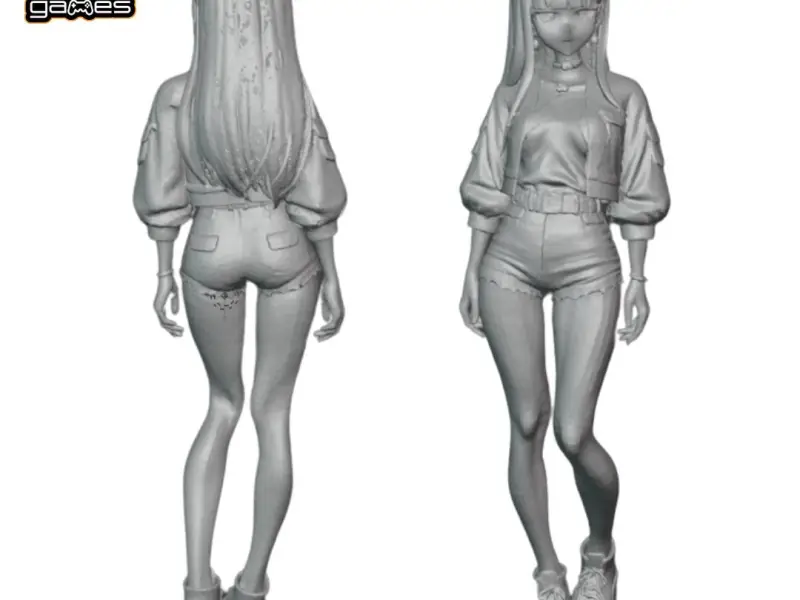 Airi – Edición Casual Urbana STL para Impresión 3D