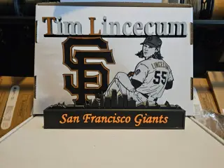 MLB - San Francisco Giants Tim Lincecum display
