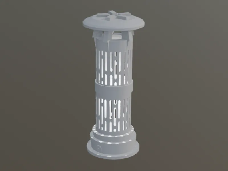 starwars inspired table lamp