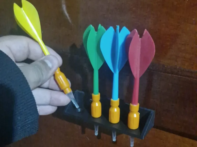 Suporte de Parede para Dardos de Arremesso