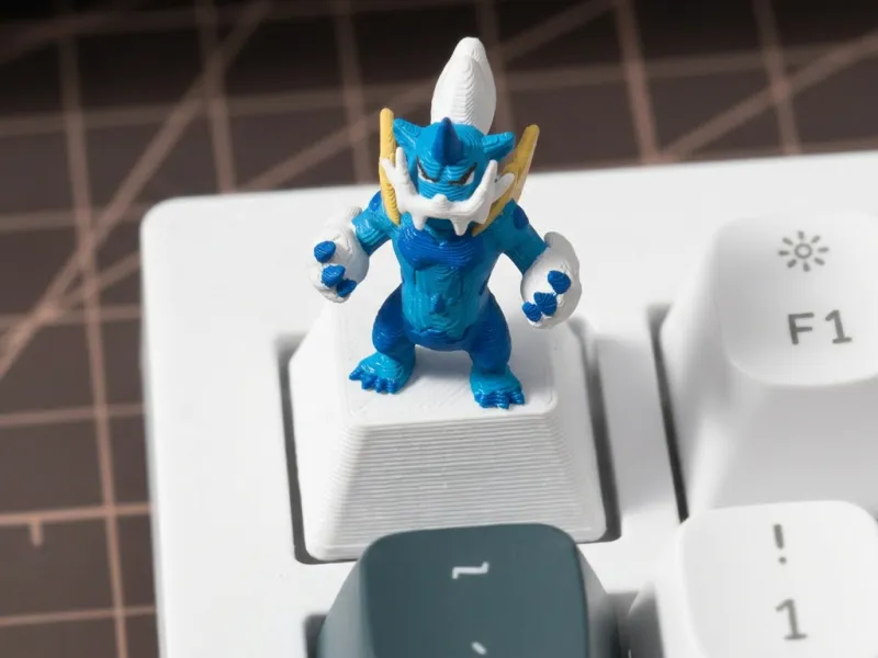 Thundurus – Pokémon-Tastenkappe für mechanische Tastaturen