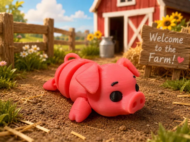 Flexi Pig - Porco Articulado