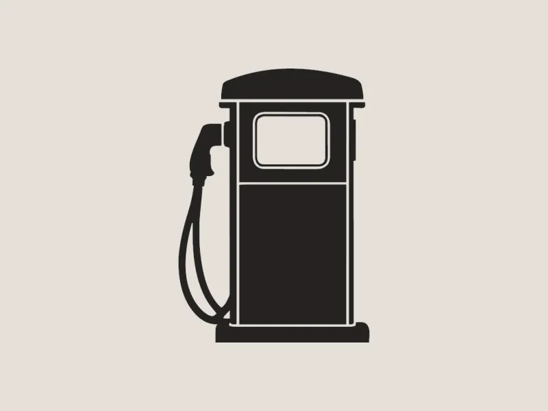 Vintage Gas Pump Wall Art - 3D Printable