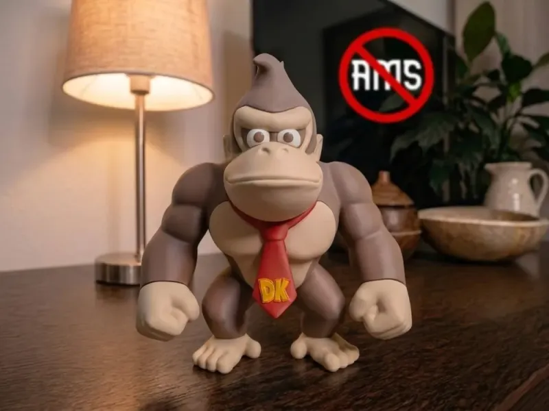 Donkey Kong No Ams Ultra dettagliato da Assemblare