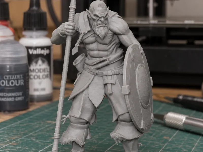 FREE Classic orc spearman
