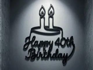 Happy 40 Birthday