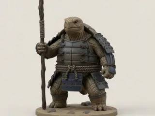 🐢 Shellwarden Monk – Turtle Warrior Guardian