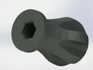 A handle for a screwdriver (mini) 