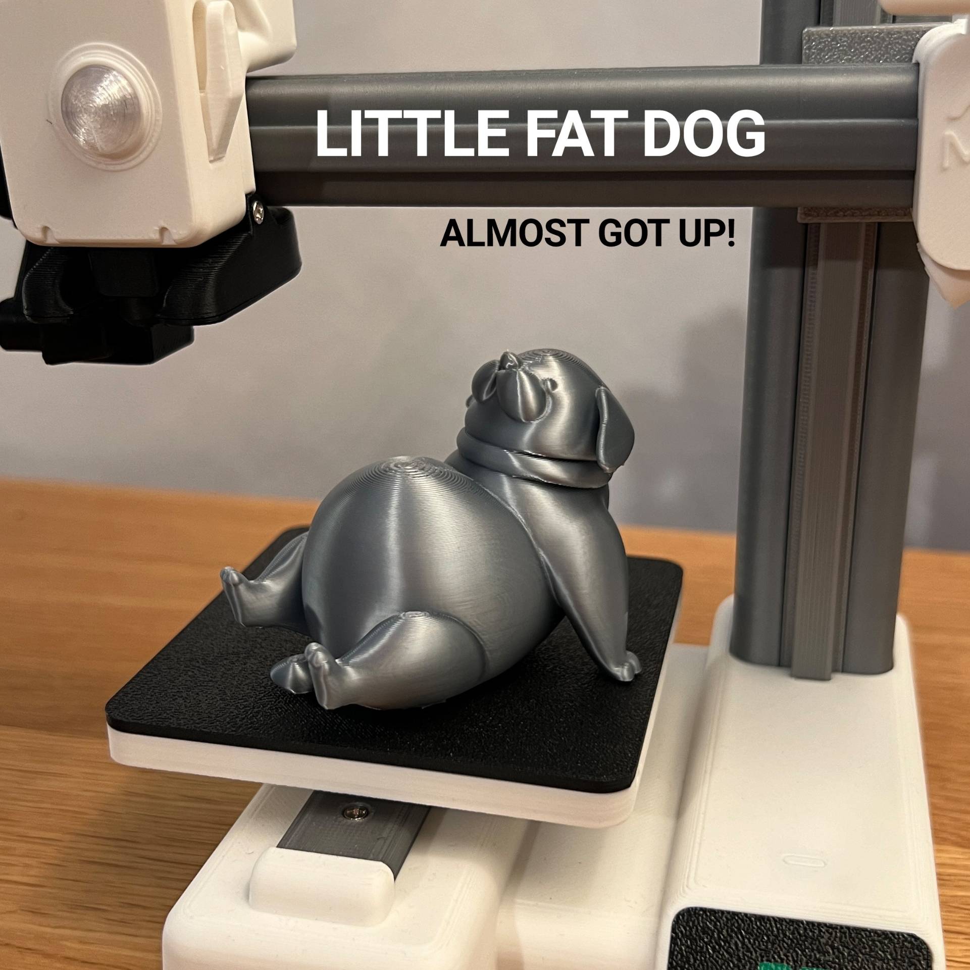 3D Printer Files | 3MF File | Little Fat Dog | Creality Cloud
