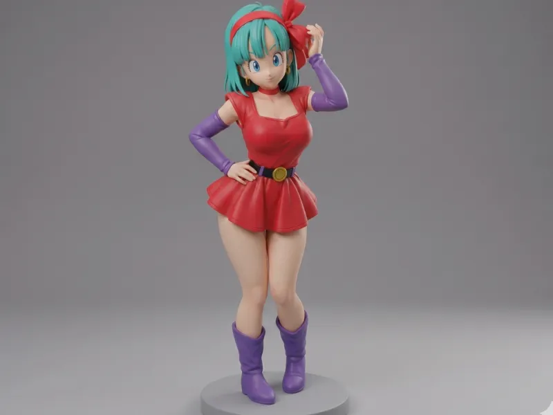 Waifu Fan art Figurine Bulma