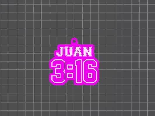 LLAVERO JUAN 3:16
