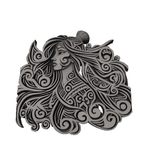 Mulan Tribal - wall decoration
