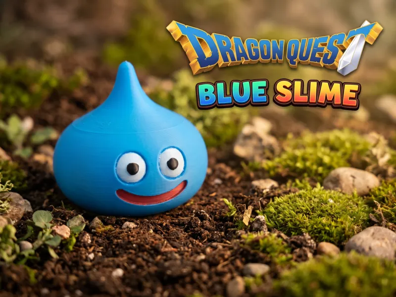 Figura do Slime Azul de Dragon Quest