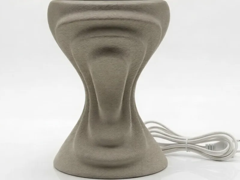 Terra Spiral Twist Lampshade - Modern Table Lamp