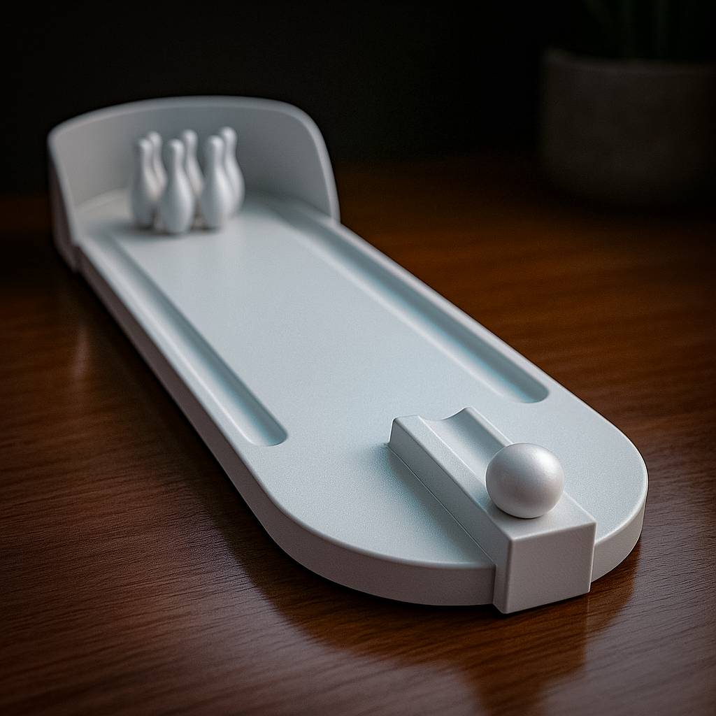 Board Games & Card Games STL Download - BOWLING GAME MINI FUN BOARD ...