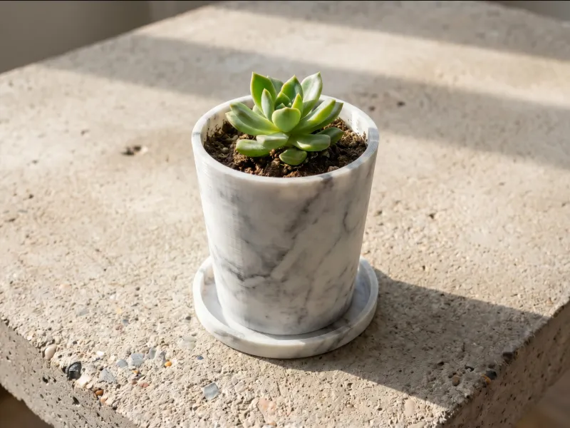Planter With Drainage Holes