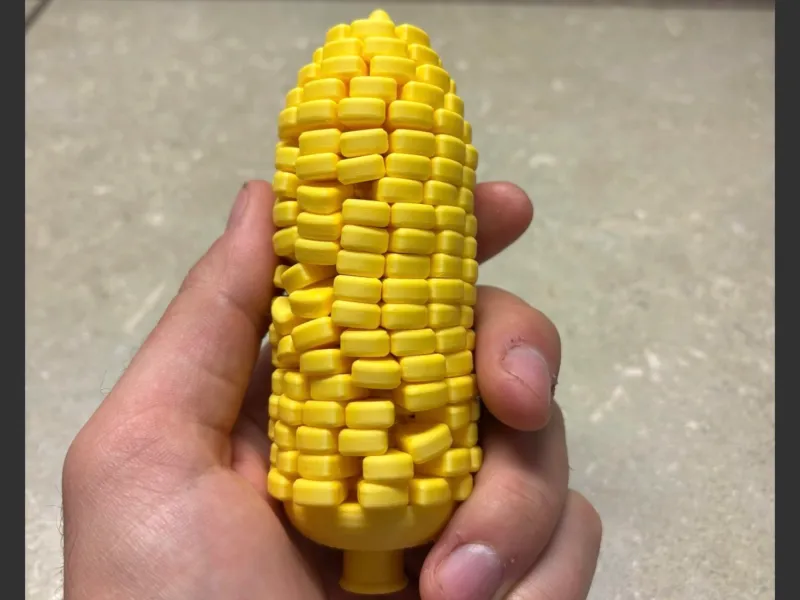 Espiga de milho flexível