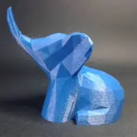 Low-Poly 3D Model - Elephant 低面數-大象-0