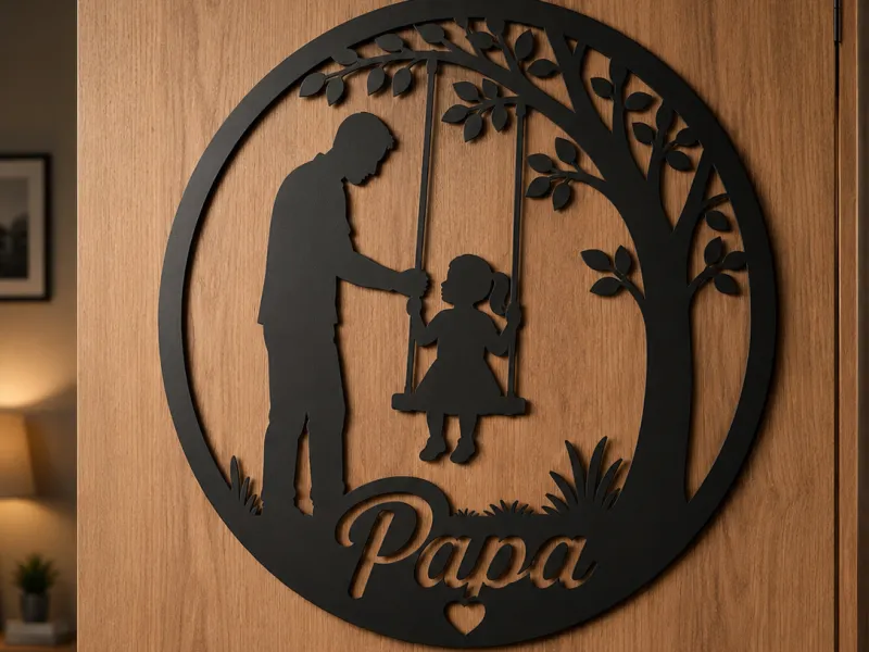 papa and his princesse / papa et sa princesse