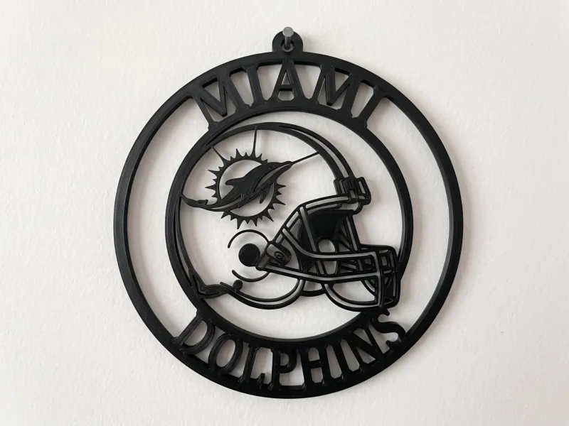 Miami Dolphins Wall Art - Easy Print