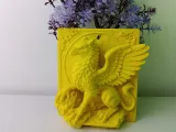 Wall panel with a Griffin design-0