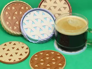 Pie Top Coasters (NO AMS)