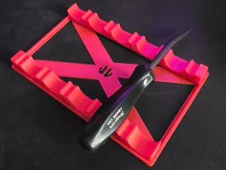 Screwdriver holder trays