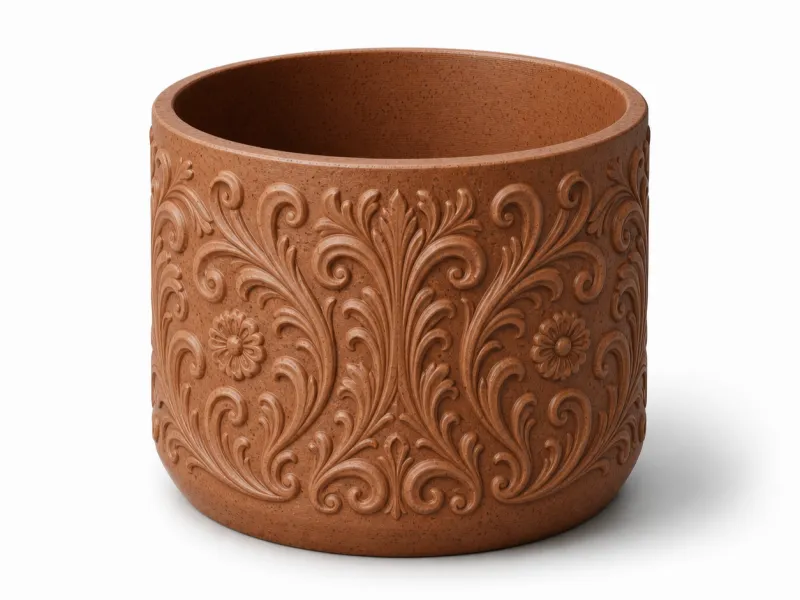 Baroque Acanthus Vase