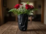 Modern Wavy Surface Vase-0