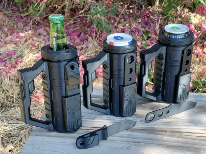 Tactical Koozie drink holder assault koozie cooler