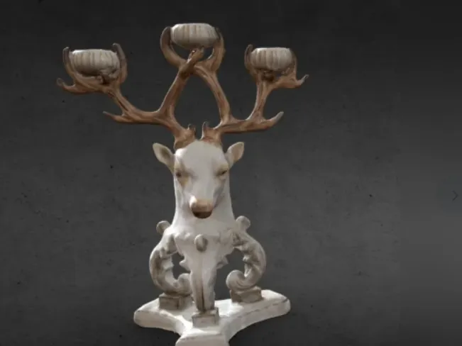 Belleek Candelabrum