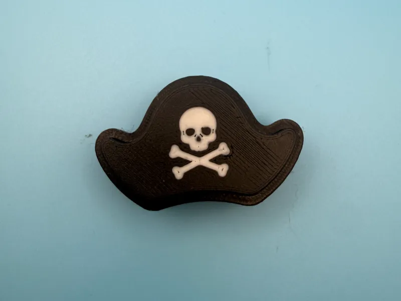 Clicker de chapéu de pirata