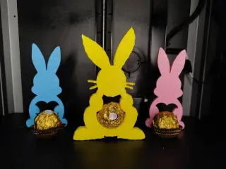 Kit de Conejitos de Pascua 3D
