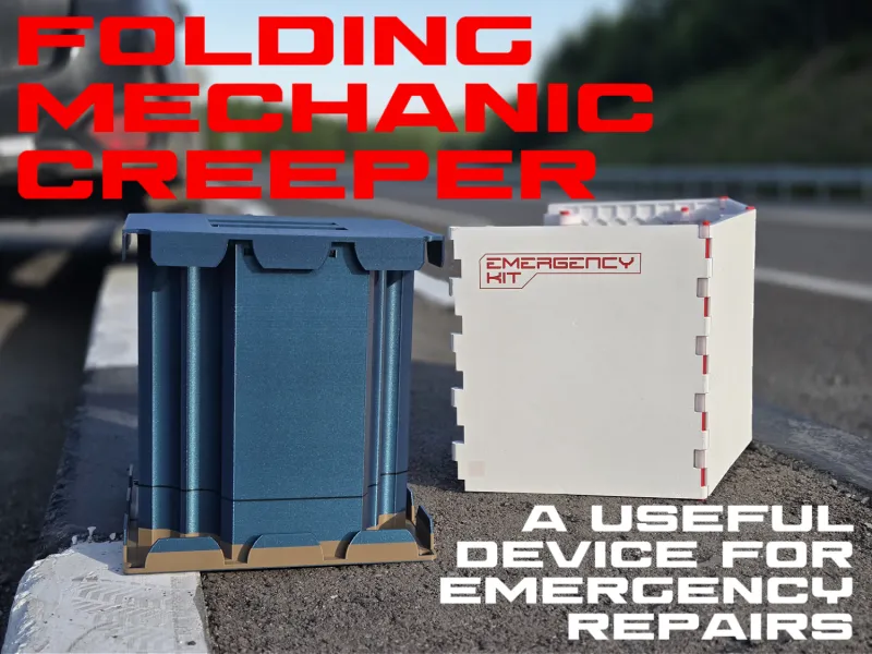 Folding Mechanic Creeper (With Box)