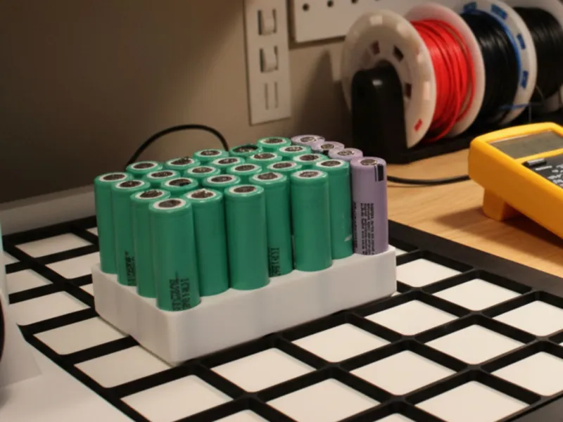 18650 Gridfinity Batterie-Organizer