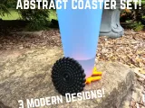 Abstract Coaster Set-0