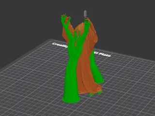 great Spooky Classic Ghost Model to Print Yourself