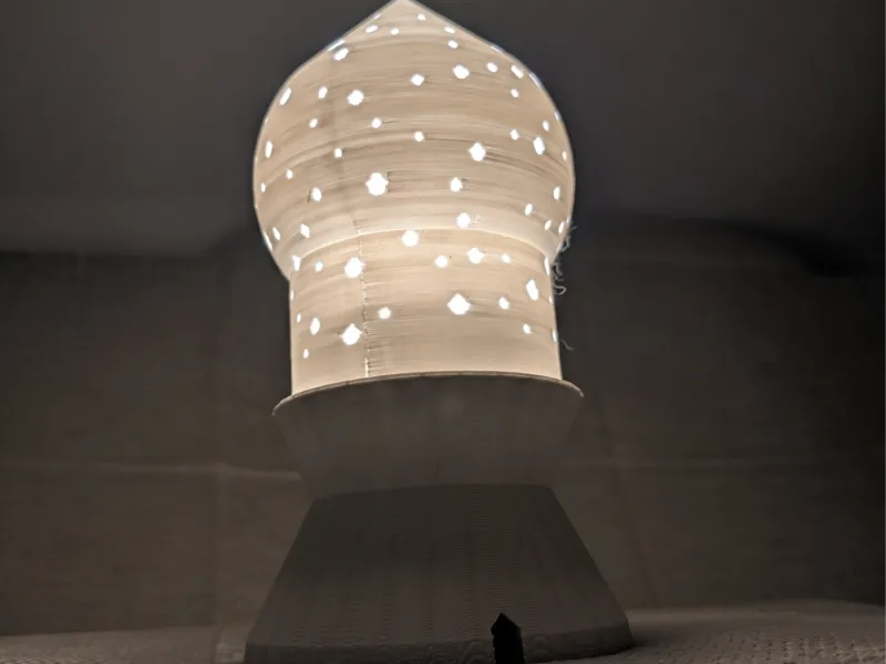 Starry Sky Lamp E27 with Star Windows