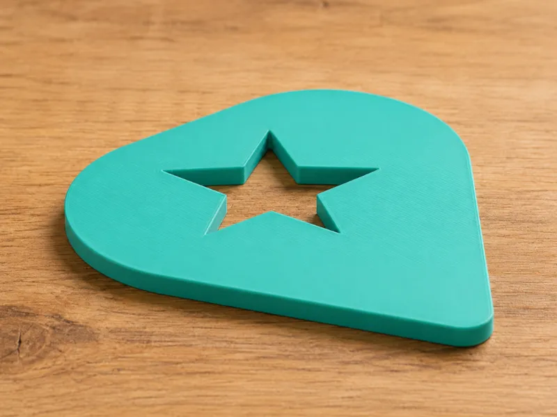 Star Cutout Guitar Pick