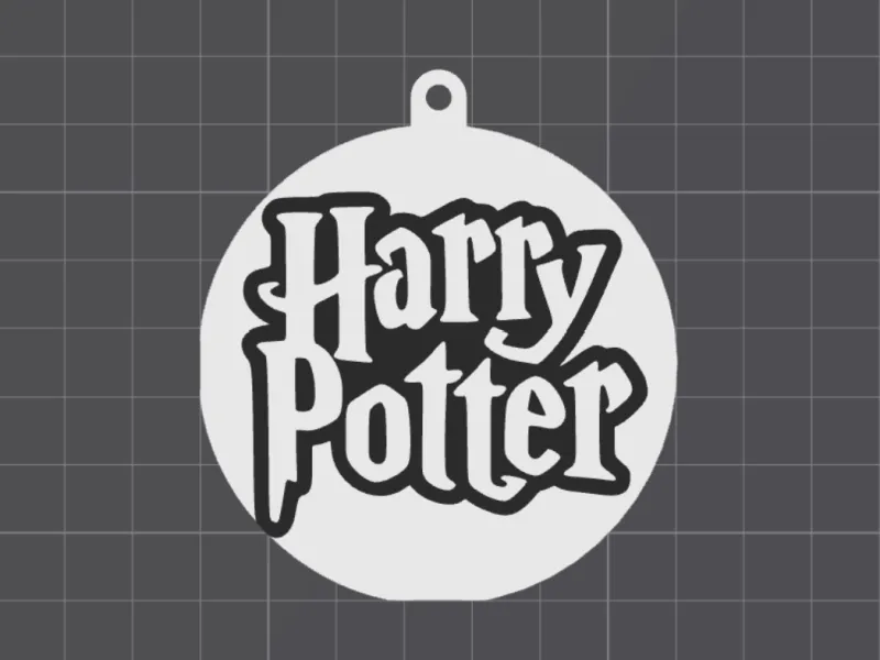 Harry Potter keychain