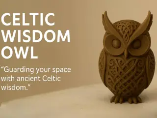 Celtic Wisdom Owl