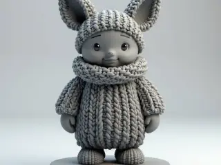 Knitted series : Your Little Friend cutie