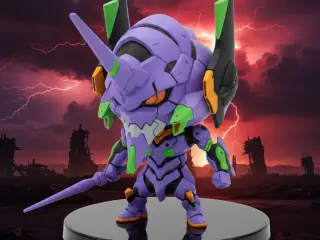 Eva 01 Chibi