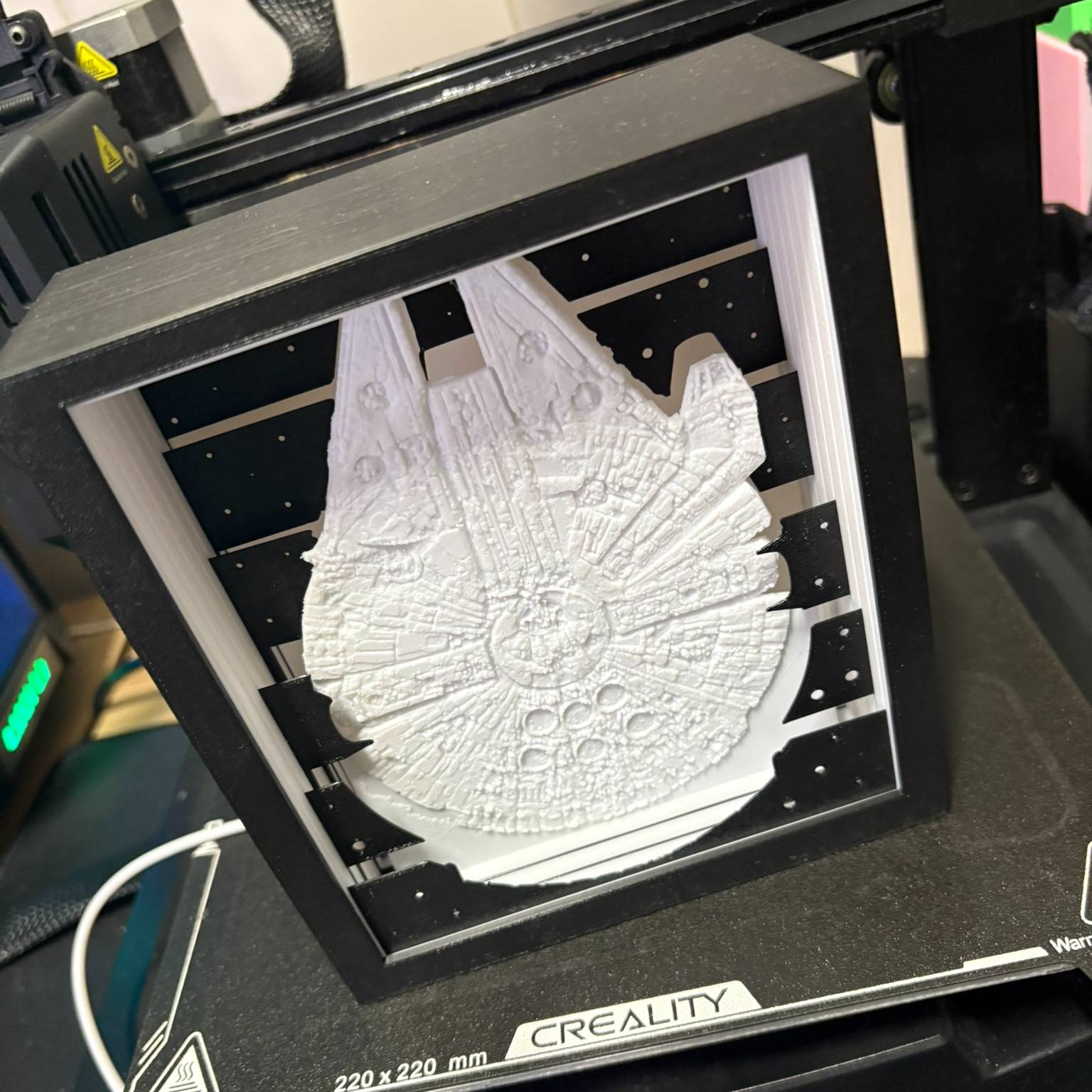3D Printer Files | 3MF File | Millennium Falcon Light Box | Creality Cloud